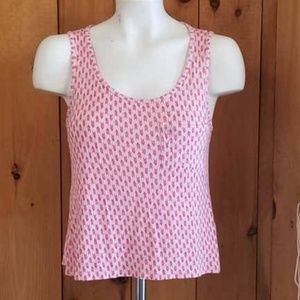 Charlotte Russe Red Arrow cutout Back Juniors Tank